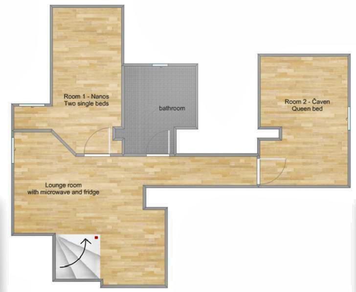 Borea Rooms - Sobe Budanje Vipava Eksteriør bilde